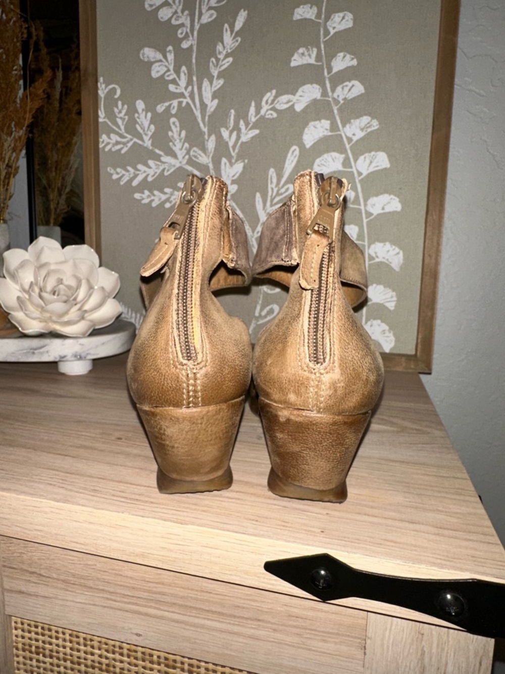 Women's Miz Mooz Wedge Sandal in Brown - Stylish Comfort - Picture 2 of 6